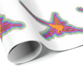 Nazca Hummingbird Peru Drawing Cadeaupapier (Rol Hoek)