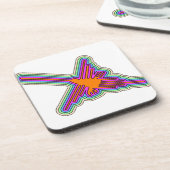 Nazca Hummingbird Peru Drawing Drankjes Onderzetter (Linkerzijde)