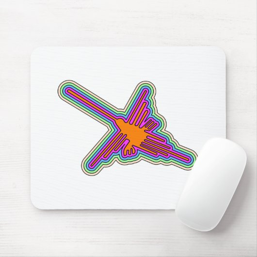 Nazca Hummingbird Peru Drawing Muismat (Met muis)