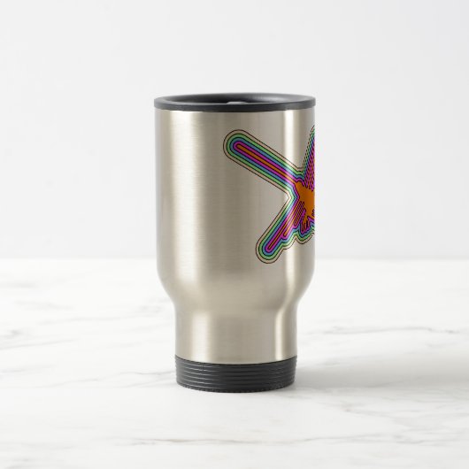 Nazca Hummingbird Peru Drawing Reisbeker (Center)