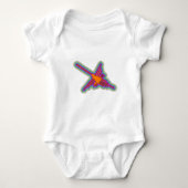 Nazca Hummingbird Peru Drawing Romper (Voorkant)