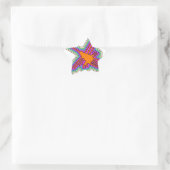 Nazca Hummingbird Peru Drawing Ster Sticker (Tas)