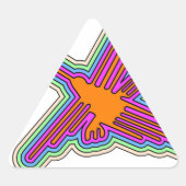 Nazca Hummingbird Peru Drawing Sticker (Voorkant)