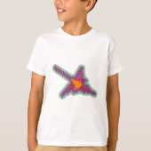 Nazca Hummingbird Peru Drawing T-shirt (Voorkant)
