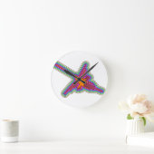 Nazca Hummingbird Peru-tekening Ronde Klok (Huis)