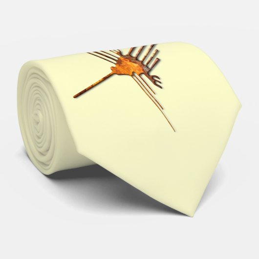 Nazca Hummingbird roest stropdas (Opgerold)