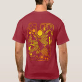Nazca Hummingbird T-shirt (Achterkant)