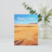 Nazca-lijnen Peru Briefkaart (Staand voorkant)