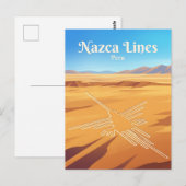 Nazca-lijnen Peru Briefkaart (Voorkant / Achterkant)