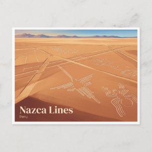 Nazca-lijnen Peru Briefkaart