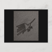 NAZCA LINES BIRD NAZCA LINES ART Geoglyphs Ancient Briefkaart (Voorkant)