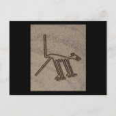 NAZCA LINES DOG NAZCA LINES ART Geoglyphs Ancient Briefkaart (Voorkant)