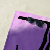 Nazca Lines Geogliefen - Ancient Blue Spider Strandlaken (In situ)