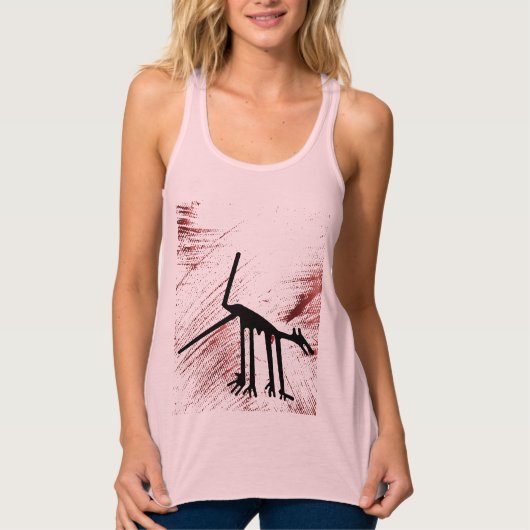 Nazca Lines Geoglyphs - Oud Animals Tanktop (Voorkant)
