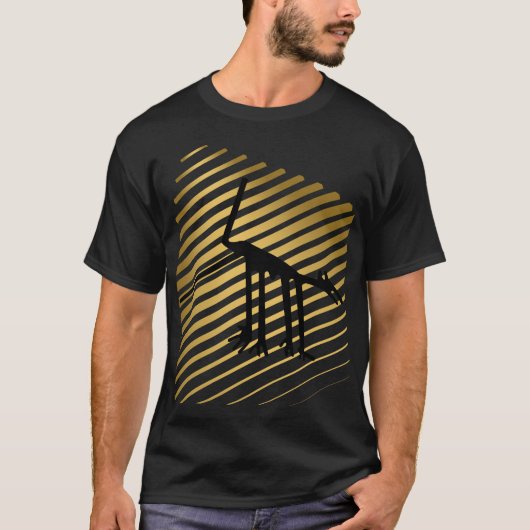 Nazca Lines Geoglyphs - oude dieren T-shirt (Voorkant)