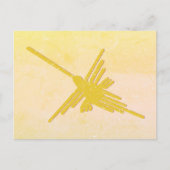 Nazca Lines Hummingbird Drawing, Peru Briefkaart (Voorkant)