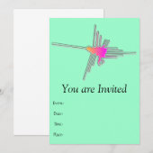 Nazca Lines Hummingbird - Green Version Kaart (Voorkant / Achterkant)