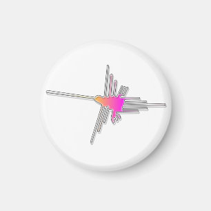 Nazca Lines Hummingbird Magneet