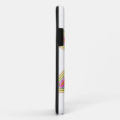 Nazca Lines Hummingbird met gekreukeld papieren ef Case-Mate iPhone Case (Achterkant/rechts)