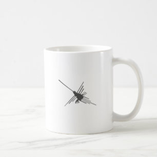 Nazca Lines Hummingbird Newsprint Koffiemok