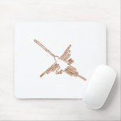 Nazca Lines Hummingbird Sketch Muismat (Met muis)