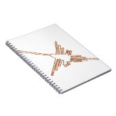 Nazca Lines Hummingbird Sketch Notitieboek (Rechterzijde)