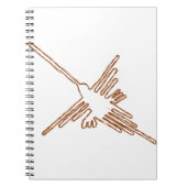 Nazca Lines Hummingbird Sketch Notitieboek (Voorkant)