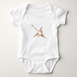Nazca Lines Hummingbird Sketch Romper