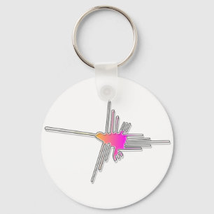 Nazca Lines Hummingbird Sleutelhanger