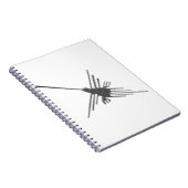 Nazca Lines Kolibrie Krantenpapier Notitieboek (Rechterzijde)