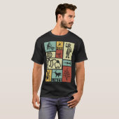 Nazca Lines - Peruaanse Geogliefen - Retro Box Art T-shirt (Voorkant volledig)