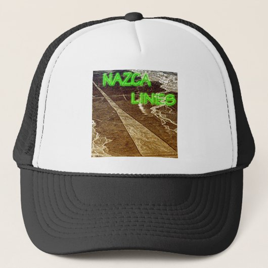 Nazca Lines Trucker Pet (Voorkant)