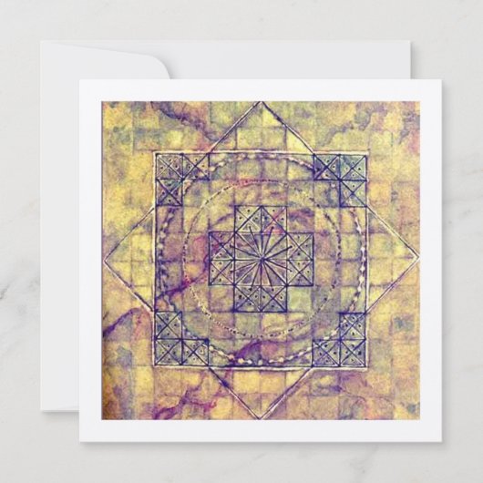 Nazca Mandala, Peru. Kaart (Voorkant)