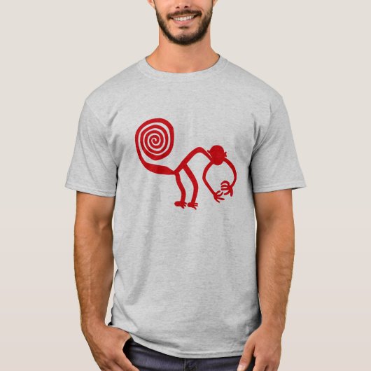 Nazca Monkey T-shirt (Voorkant)
