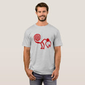 Nazca Monkey T-shirt (Voorkant volledig)