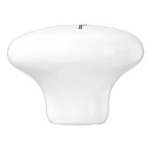 Nazca Peru-vogelsymbool uit de oudheid van de geog Keramische Knop (Zijkant)