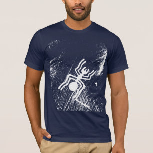 Nazca Spider Lines Ancient White Spider T-shirt