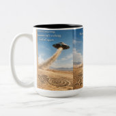 Nazca The monkey Tweekleurige Koffiemok (Links)