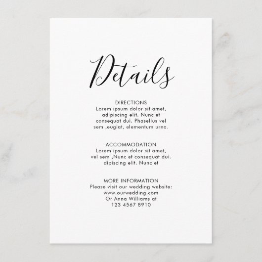 Nazeblauw Blush roze roze roodroodbruin details Informatiekaartje (Voorkant)