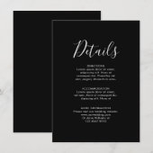 Nazeblauw Blush roze roze roodroodbruin details Informatiekaartje (Voorkant / Achterkant)