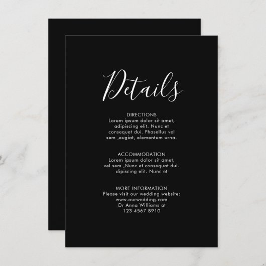 Nazeblauw Blush roze roze roodroodbruin details Informatiekaartje (Voorkant / Achterkant)