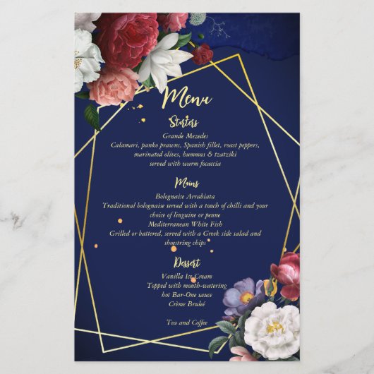 Nazeblauwe rozen bruiloft (Voorkant)