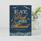 Nazebruin en Oranje huwelijk Kaart (Staand voorkant)