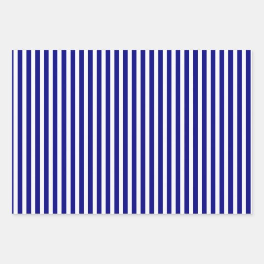 Nazewitte strepen controleren het geometrische pat inpakpapier vel (Voorkant 2)