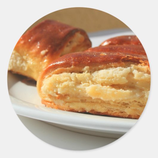 Nazook gebak Sticker (Voorkant)