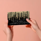 Nazorg instructies Lash Extension Gold Black Visitekaartje