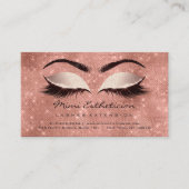 Nazorg Instructies Lashes Vonk Glitter Blush Visitekaartje (Voorkant)