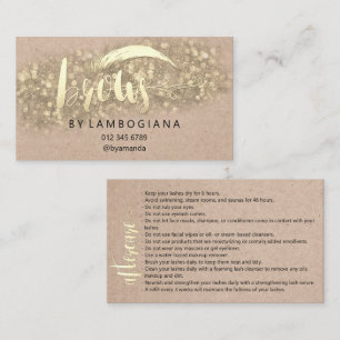 Nazorginstructies Brow Microblade Kraft Visitekaartje