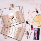 Nazorginstructies Brows Logo Crown Microblade Visitekaartje