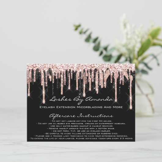 Nazorginstructies De Roos wordt uitgeschakeld Kaart (Staand voorkant)